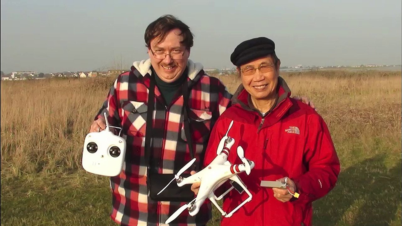 TEST PHANTOM DJI A BASSE ALTITUDE