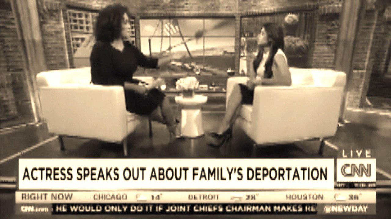 Actress's Plea For Immigration Reform.(SATIRE).