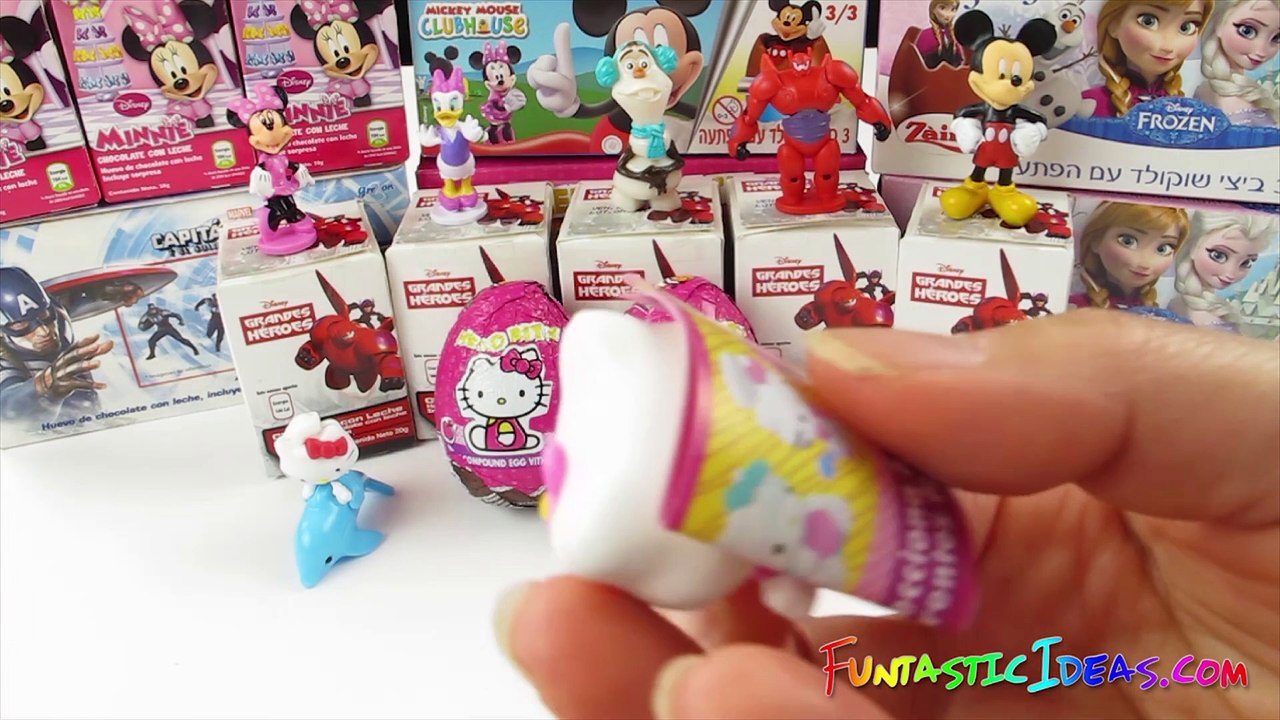 Kinder Surprise Eggs Hello Kitty Toys