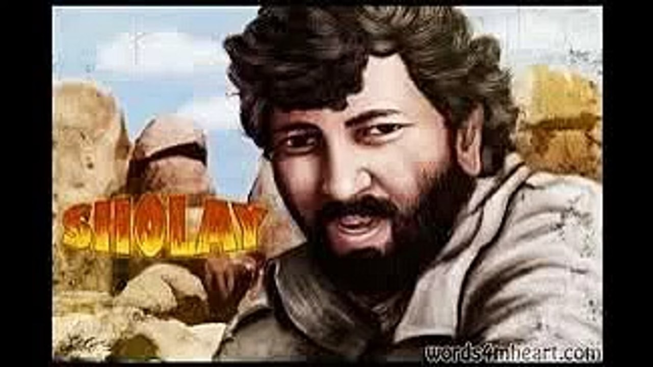 sholay gabbar singh funny video