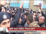 Gaziantep esnaf eyleminde biber gazını sıkmayan polisin bir dayak yemediği kaldı