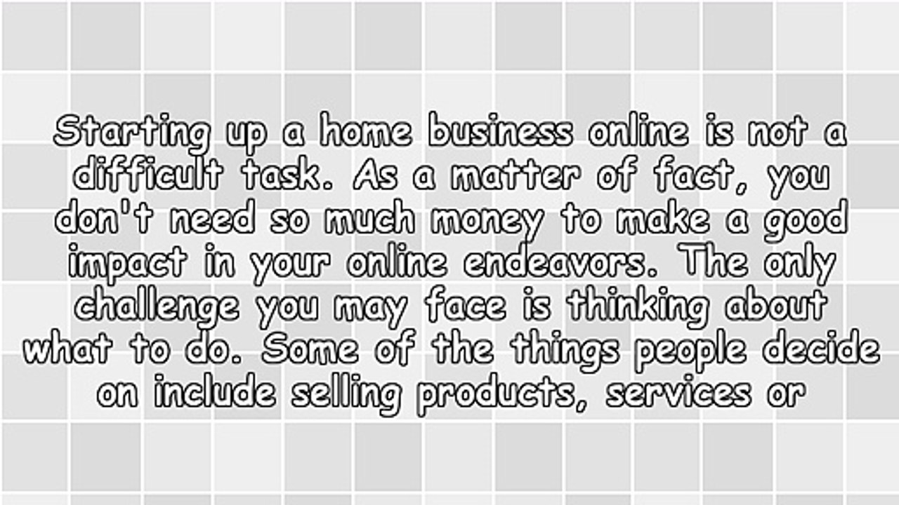 Starting Your Home Business Online