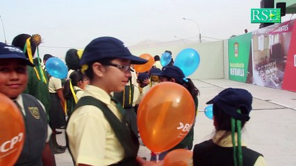 Inauguración del primer colegio hecho con Obras por Impuestos