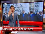 Erdoğan Küba'da Atatürk anıtını ziyaret etti Che Guevara resminin önünde poz verdi