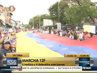 Disturbios dejan 8 heridos en San Cristóbal