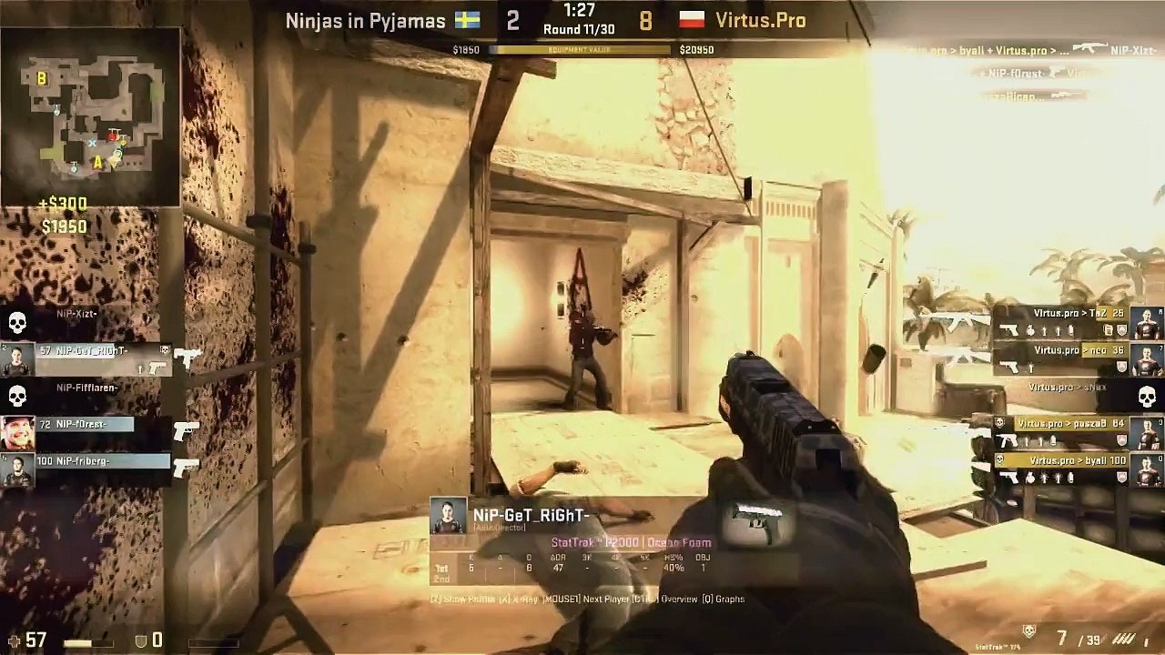 TSM vs. Property | Finale, 99DAMAGE Masters | (de_nuke) Map 1