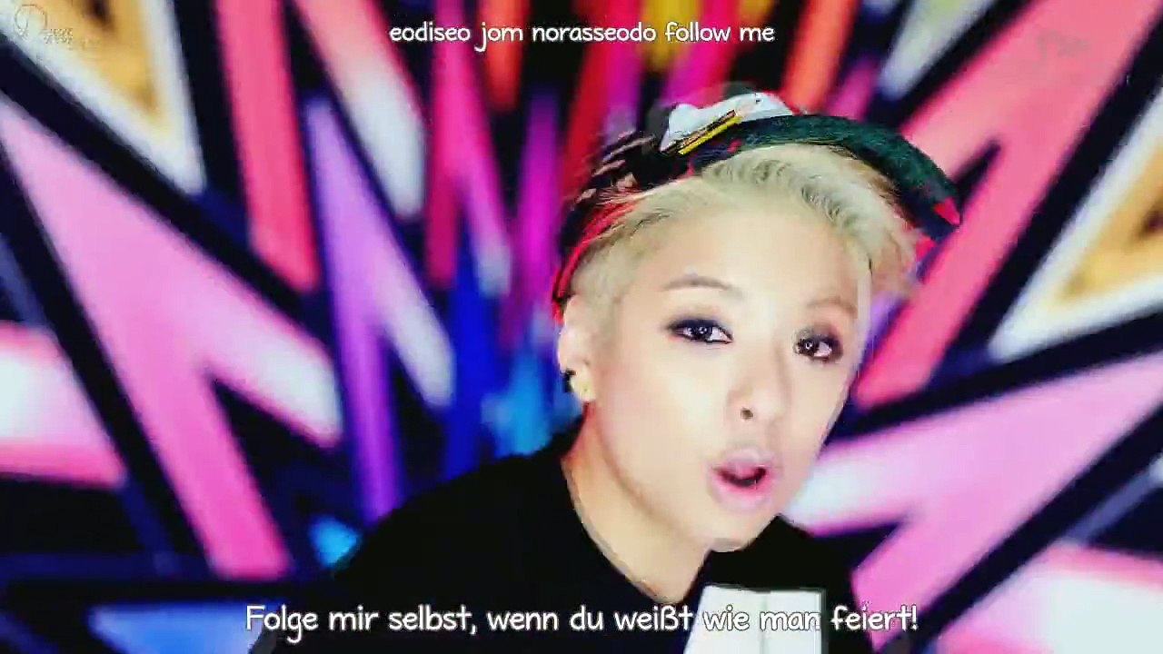 Amber ft. Taeyeon (of Girls' Generation) - Shake That Brass [German Subs + Romanization]