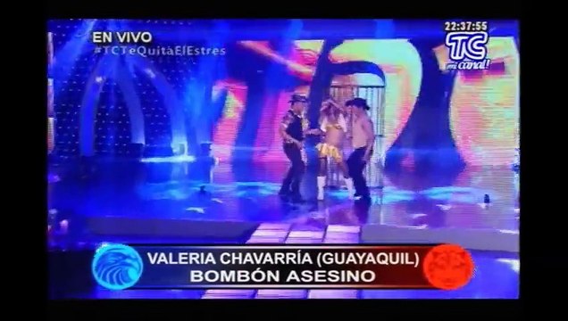 Atrevidos: Valeria sorprendió a todos en el Bombón Asesino .