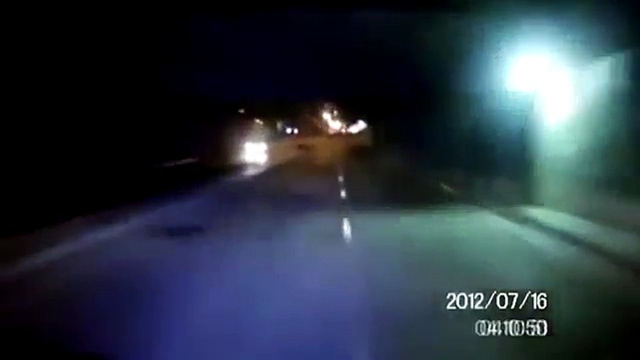 Ambulance Crashes at Intersection