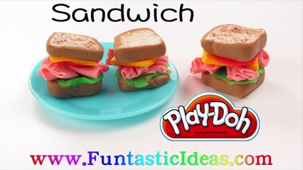 Play Doh Turkey/Ham Sandwich