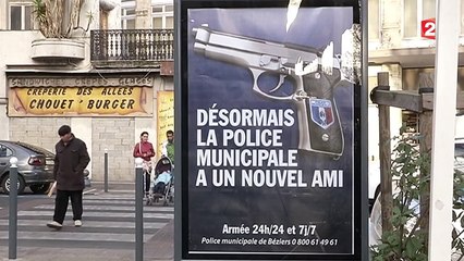 Polémique autour de la police armée de Béziers