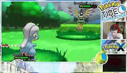 Newtiteuf-POKEMON X TIME CHALLENGE #16 - La vie tient à un fil !
