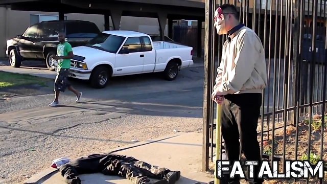 Psycho Killers In The Hood Prank (CRAZY!) - Funny Videos 2014 - Best Pranks