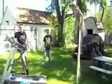 Treadmill Stilts | Funny Videos