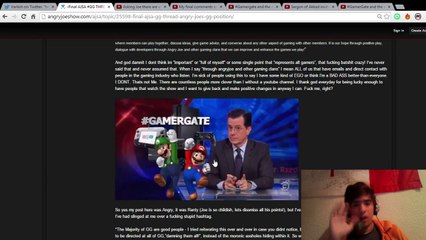 The Angry Joe, AJSA and #GamerGate story update: Good start yet not done.(mirror)