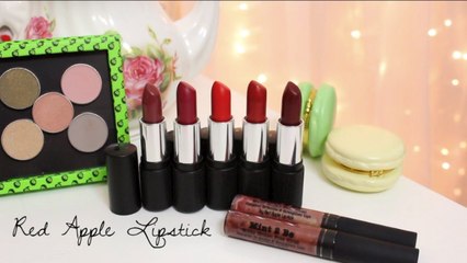 RED APPLE LIPSTICK | Haul
