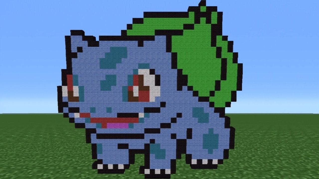 Minecraft Tutorial: How To Make Bulbasaur