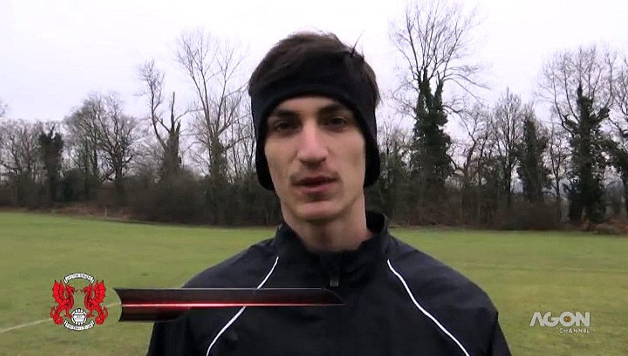 intervista a riccardo leyton durante l'allenamento