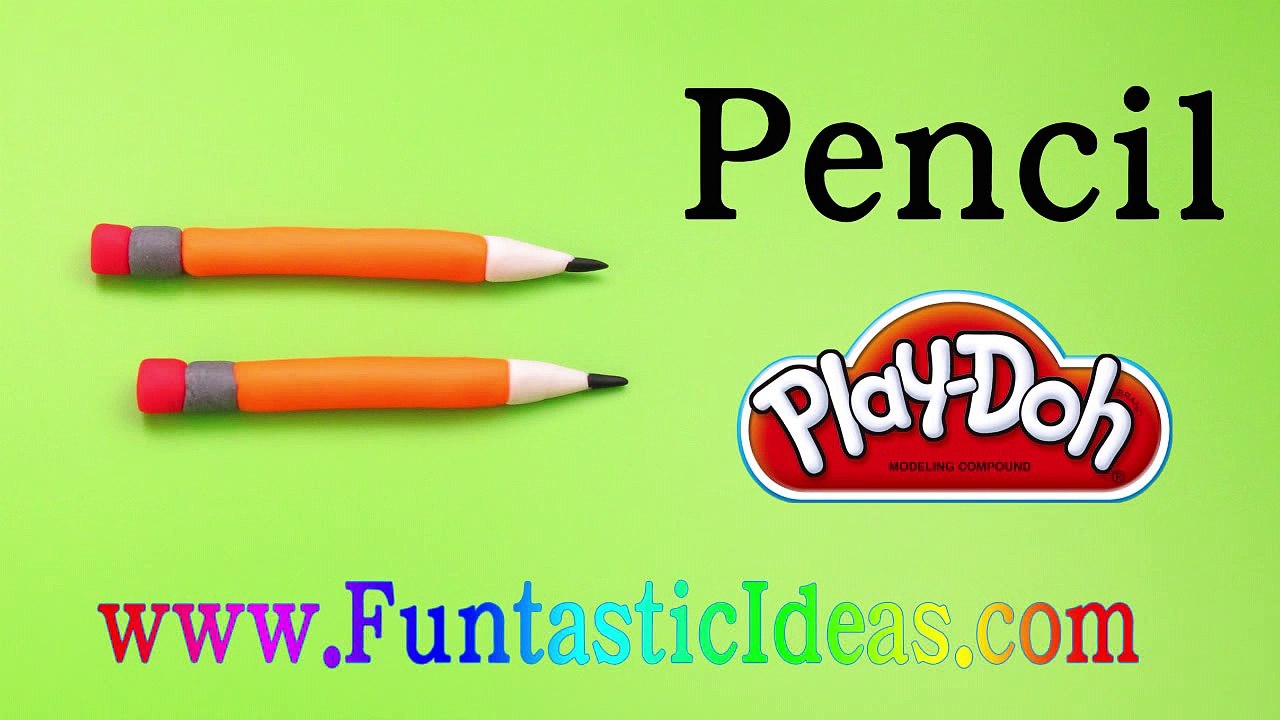 Play Doh Pencil - How to