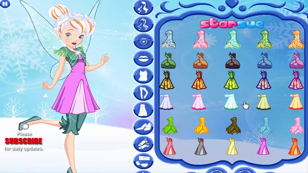 dress up games - Periwinkle frost fairy dress up game for kids