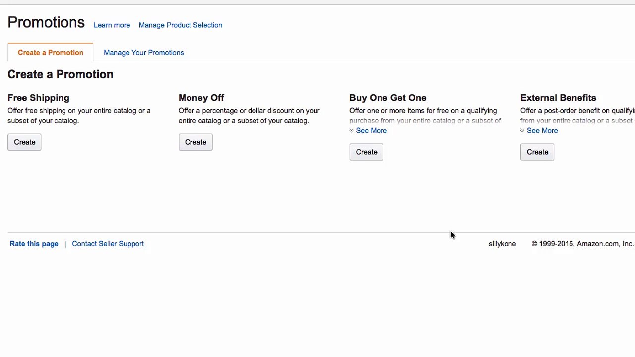 Amazon Seller Central Tutorial- Promo Code Setup Video 1