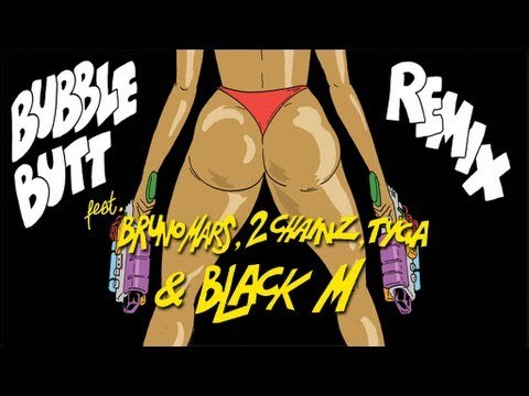 Major Lazer - Bubble Butt (Remix) [feat. Bruno Mars, 2 Chainz, Tyga & Black M]