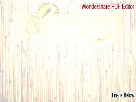 Wondershare PDF Editor Key Gen (Download Now)