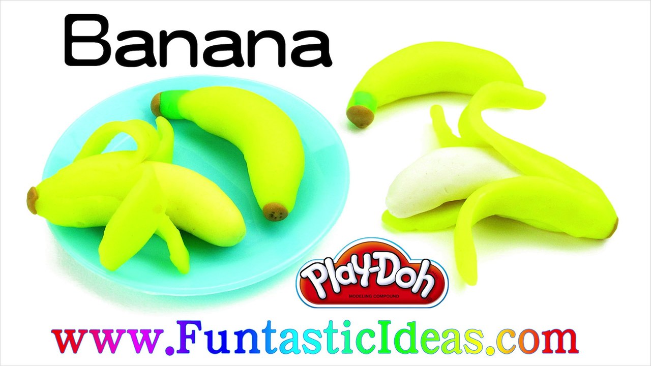 Play Doh Banana - How to