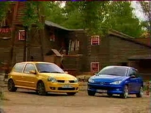 Peugeot 206RC-GTI180 vs Renault Clio RS3