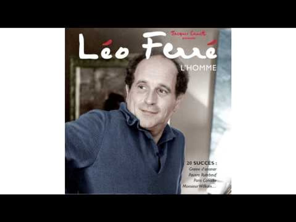 Léo Ferré - Le pont Mirabeau