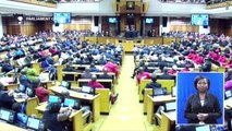 Sessão parlamentar termina em caos e pancadaria na África do Sul