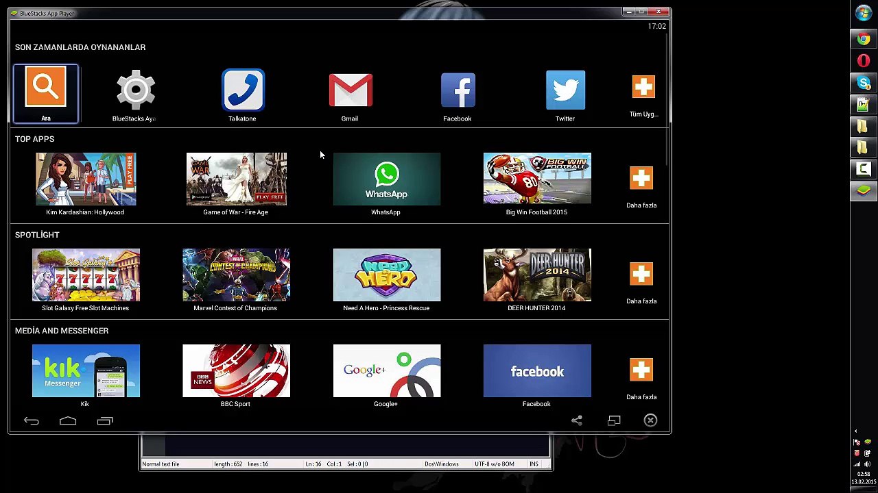 Talkatone - BlueStacks ile Telefon Doğrulama