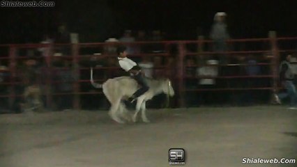 JARIPEO DE RANCHO EN EL PUEBLO VALIENTE JINETE MONTA AL SALVAJE TORO WILLIAM LEVY Y UN PAR DE TOROS MAS