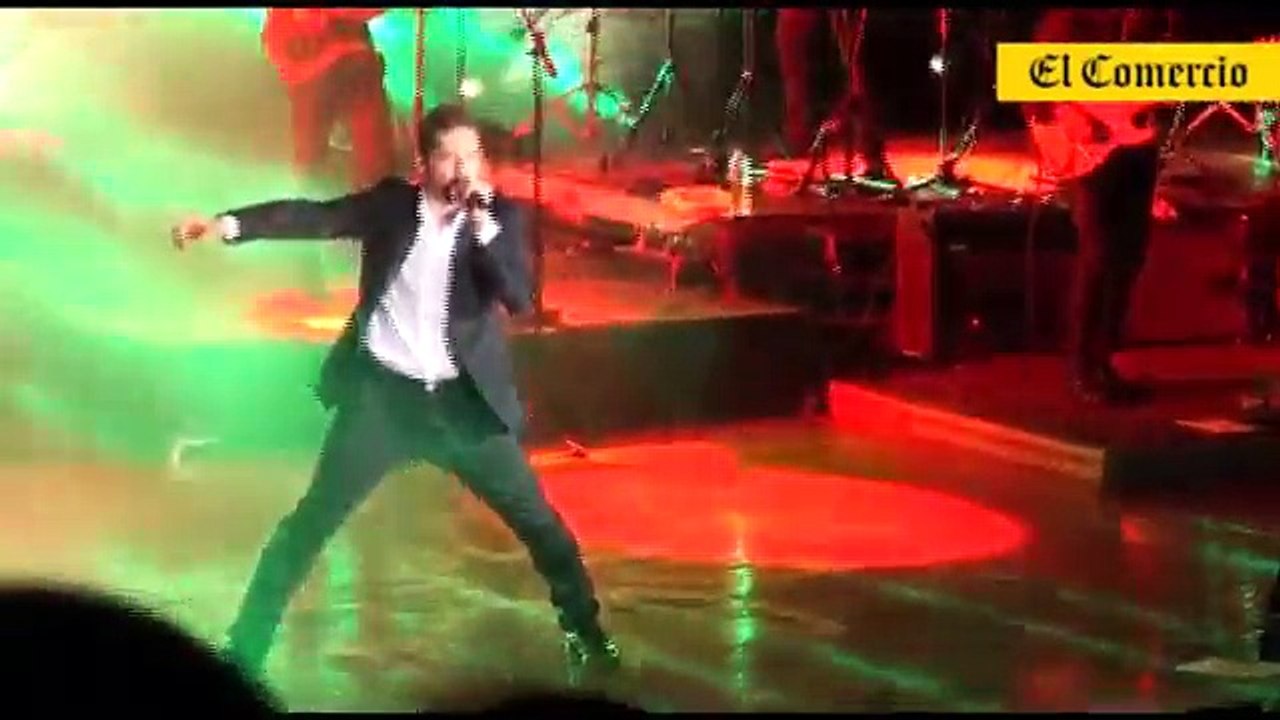 David Bisbal cantó con Eva Ayllón en su regreso a Lima