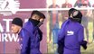 Barcelona: culés entrenaron sin Andrés Iniesta y Gerard Piqué