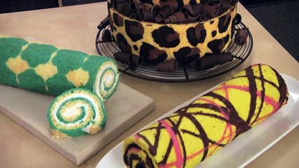 How to Make an Inlay Japanese Roll Cake