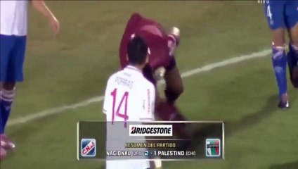 Nacional vs Palestino 2-1 Resumen Completo Copa Libertadores 2015 - 12_02_15‬