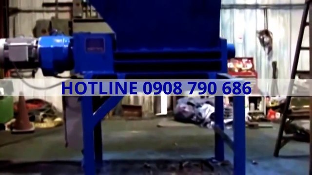 Máy nghiền nhựa phế liệu dạng tấm, dạng ống HI TECH