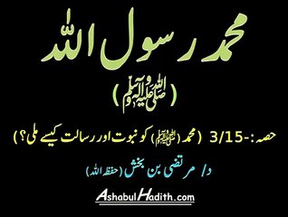 Muhammad Rasool Allah (Swallallahu Alaihi Wa Sallam): Muhammad (Swallallahu Alaihi Wa Sallam) Ko Nabuwat Aur Risalat Kaise Mile?: Part 3/15