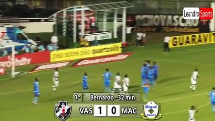Vasco 3 x 0 Macaé, Melhores Momentos - Cariocão 12_02_2015‬