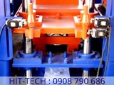 Máy ép gạch tự động thủy lực Hitech 0908790686