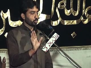 Zakir IKRAM ARSHAD.Mojianwala 21 safar .handu gujjar lahore.2015.part .1