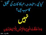 Muhammad Rasool Allah (Swallallahu Alaihi Wa Sallam): Kya Nabi (Swallallahu Alaihi Wa Sallam) Kainaat Ki Takhleeq Ka Sabab Bane?: Part 11/15