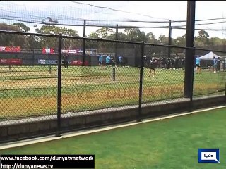 Dunya News-Pakistan Cricket Team Practice Session ahead of World Cup Matches
