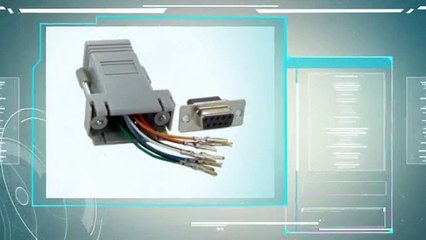 Get the SF Cable DB9 Female to RJ45 Modular Adapter