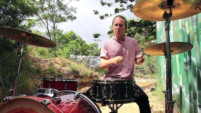 Outdoor Drum Covers - Mark Ronson ft. Bruno Mars - Uptown Funk