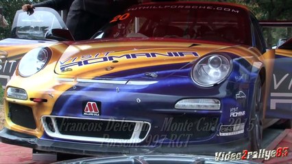 Test Rallye Monte Carlo 2015 - Francois Delecour Porsche 997 RGT [HD].mp4