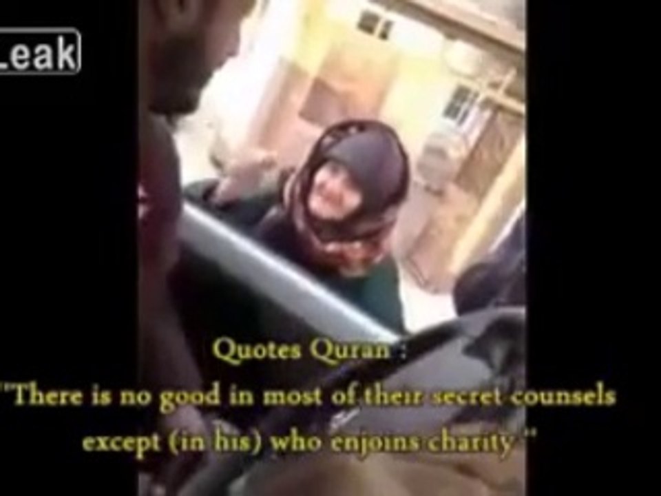 A talk between brave old lady and ISIS fighters....Must Watch