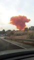 Nuage toxique géant dans le ciel espagnol - Explosion d'une usine chimique à Igualada