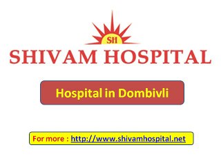 Hospital in Dombivli
